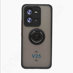 Dohans Mobile Phone Cases Black Vivo V25 Magnetic Ring Case & Cover