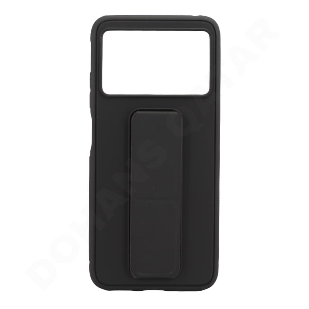 Dohans Mobile Phone Cases Black Xiaomi Poco M4 5G Magnetic Strap &  Stand Cover & Case