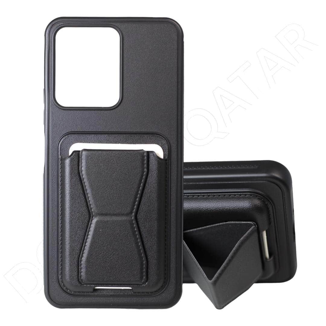Xiaomi Redmi 13C Card Holder Stand Cover & Case - Mobile Phone Cases available at Dohans Qatar
