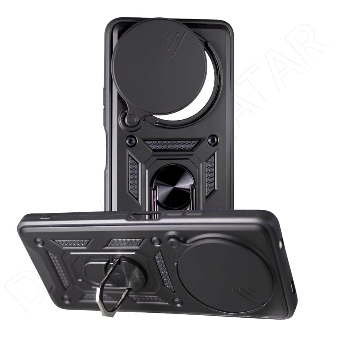Dohans Mobile Phone Cases Black Xiaomi Redmi A3 Camera Protective Magnetic Ring Cover & Case