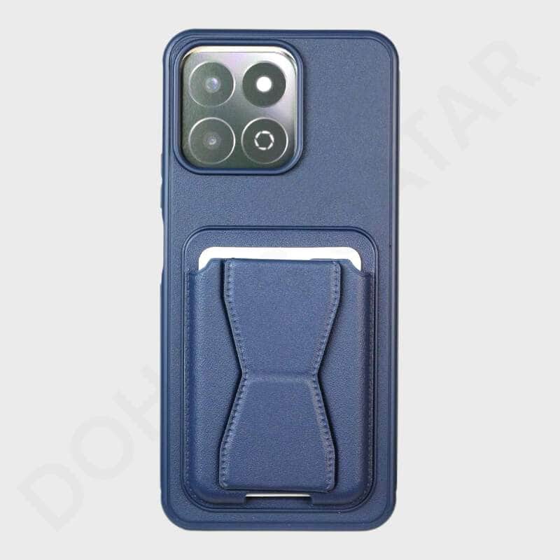 Dohans Mobile Phone Cases Blue Honor X7C Card Holder Magnetic Cover & Case