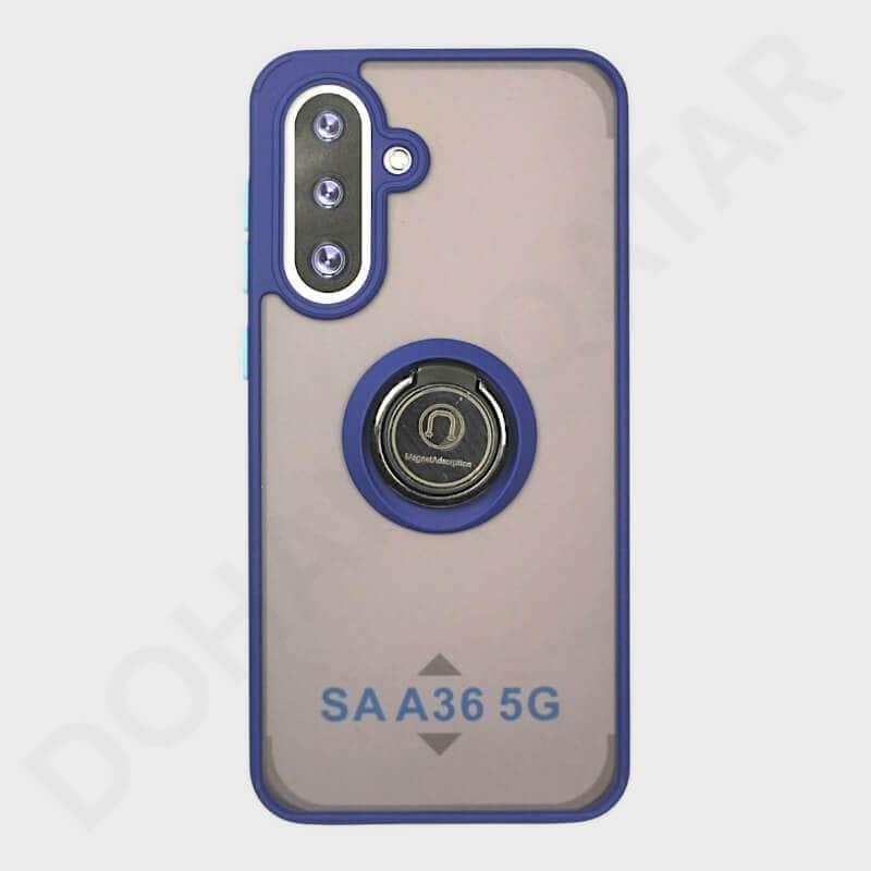 Dohans Mobile Phone Cases Blue Samsung Galaxy A36 Magnetic Ring Cover & Case