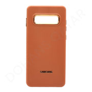 Samsung Galaxy S10 Plus Leather Texture protective Case and Cover - Mobile Phone Cases available at Dohans Qatar