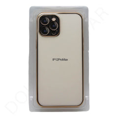Dohans Mobile Phone Cases Classic iPhone 12 Pro Max - Gold Border Transparent Cover & Cases