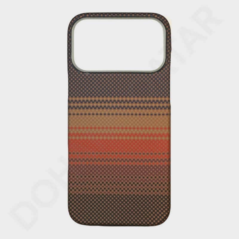 iPhone 17 Pro Max Armid Fiber Pattern Cover & Case - Mobile Phone Cases available at Dohans Qatar