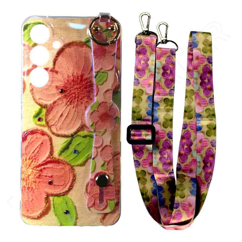 Dohans Mobile Phone Cases Color 1 Samsung Galaxy A35 Painting Lanyard Cover & Case