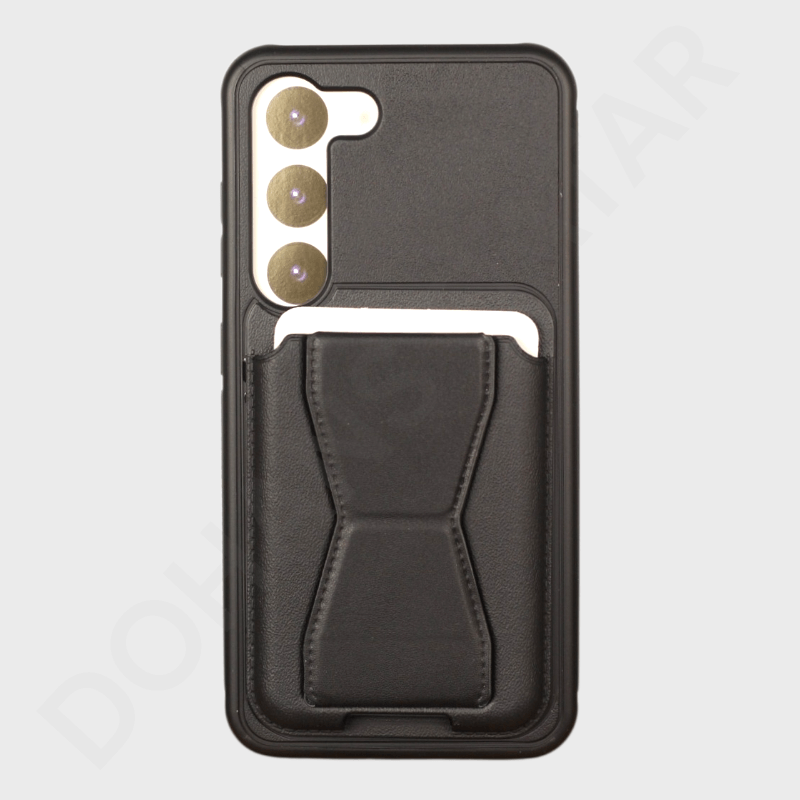 Samsung Galaxy S23 Card Holder Magnetic Cover & Case - Mobile Phone Cases available at Dohans Qatar