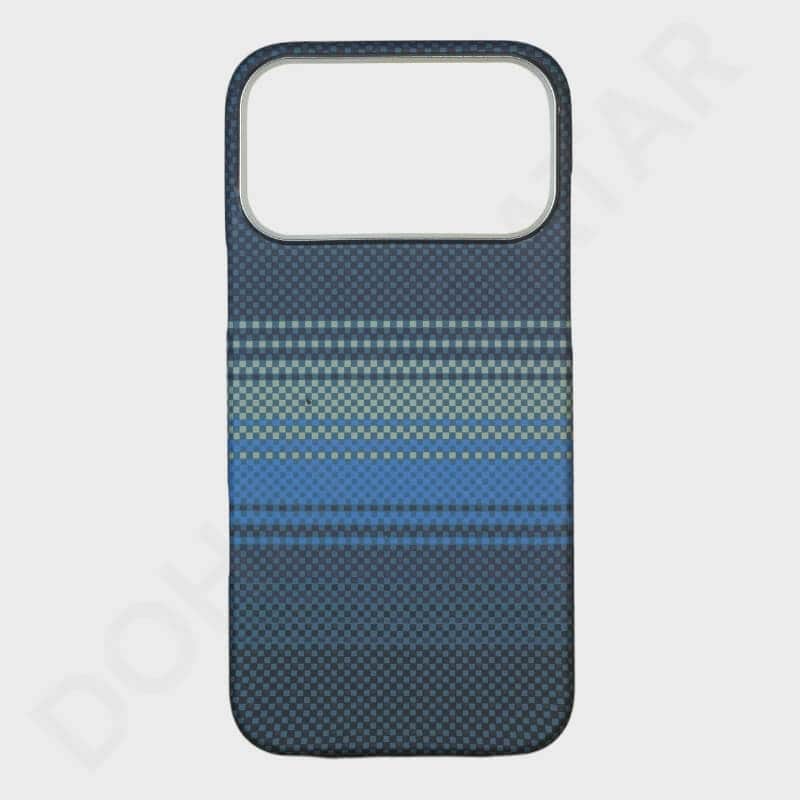 Dohans Mobile Phone Cases Color-2 iPhone 17 Pro Max Armid Fiber Pattern Cover & Case