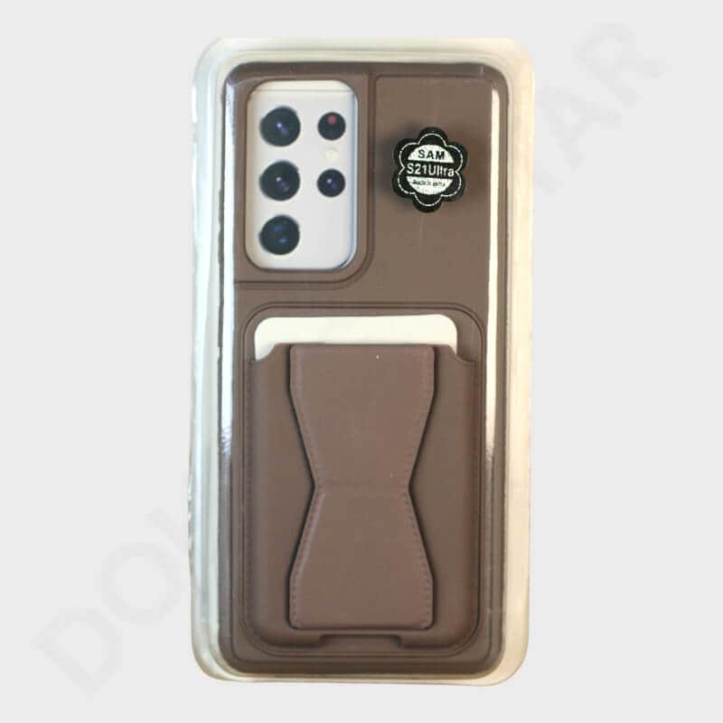 Dohans Mobile Phone Cases Color 2 Samsung Galaxy S21 Ultra Card Holder Magnetic Cover & Case