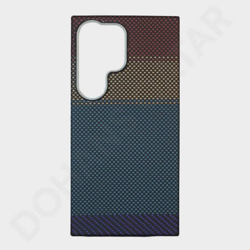 Dohans Mobile Phone Cases Color-2 Samsung Galaxy S24 Ultra Armid Fiber Pattern Cover & Case