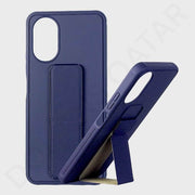 Dohans Mobile Phone Cases Dark Blue Oppo A18 Magnetic Strap & Stand Cover & Case
