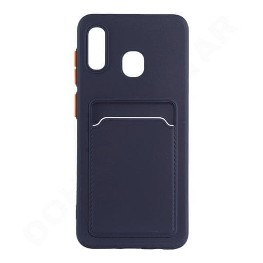 Dohans Mobile Phone Cases Dark Blue Samsung Galaxy A20/ A30 Card Holder Cover & Case