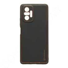 Xiaomi Redmi Note 10 Pro 4G - أغطية وحافظات جلدية فاخرة ذات حدود ذهبية من Mobimax 