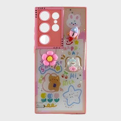 Samsung Galaxy S23 Ultra Mobimax Cartoon Soft TPU Ledies Cover & Case Dohans