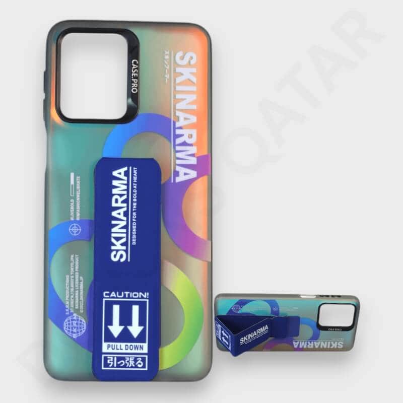 Motorola Moto G54 CasePro Magnetic Strap & Stand Cover & Case - Mobile Phone Cases available at Dohans Qatar
