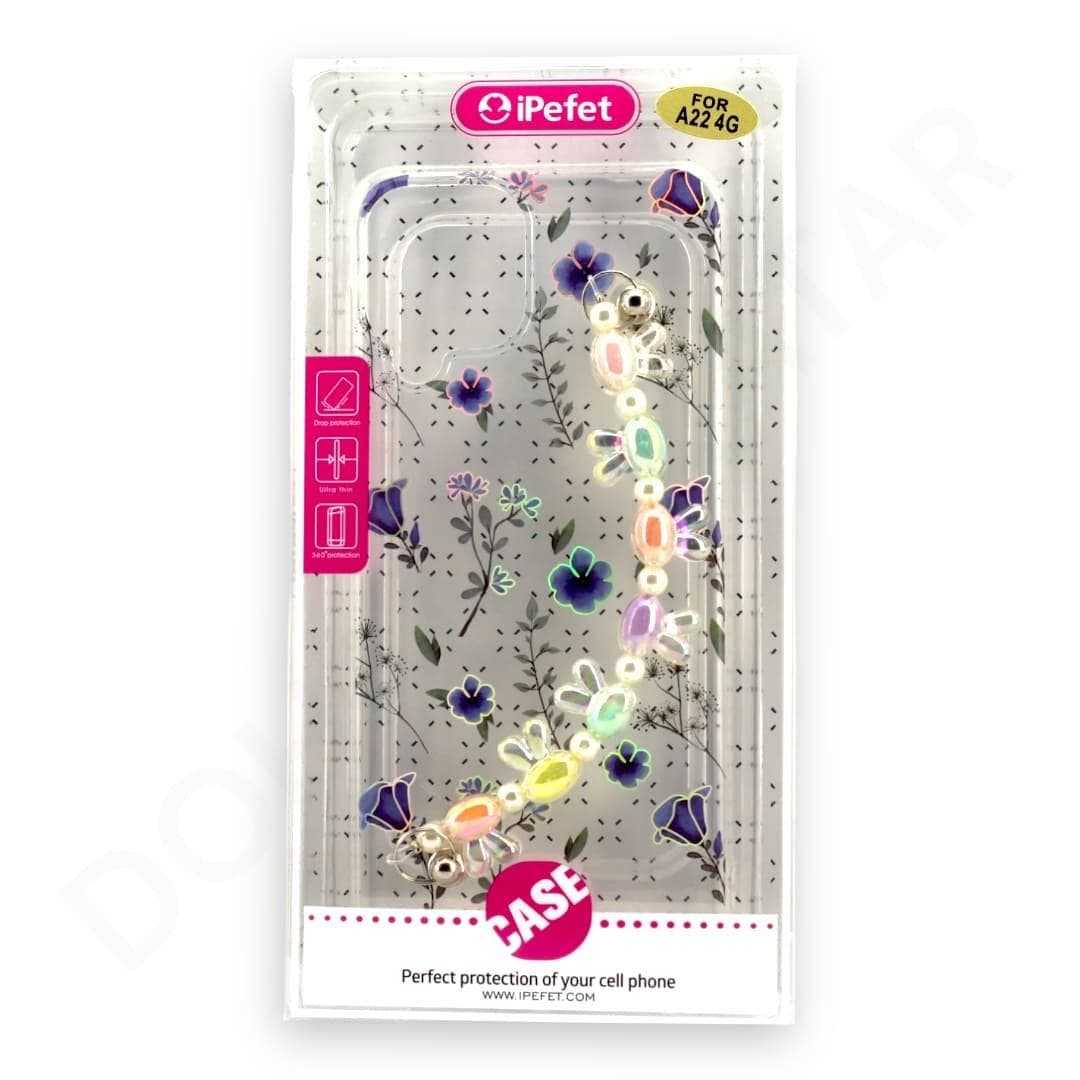 Samsung Galaxy A22 4G Fancy Hand Strap Cover & Case - Mobile Phone Cases available at Dohans Qatar