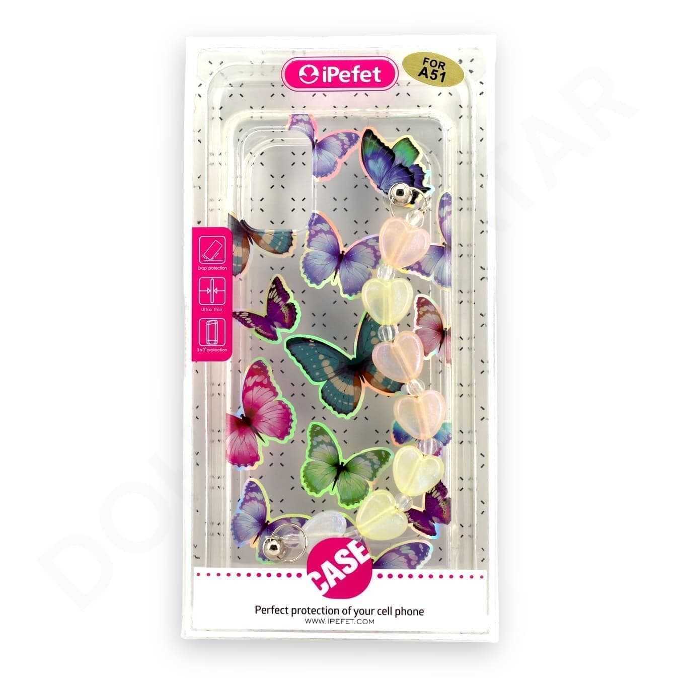 Samsung Galaxy A51 4G Fancy Hand Strap Cover & Case - Mobile Phone Cases available at Dohans Qatar