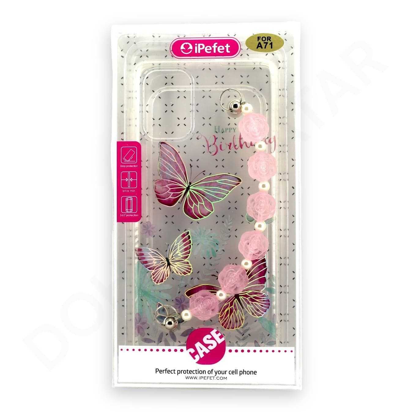 Samsung Galaxy A71 Fancy Hand Strap Cover & Case - Mobile Phone Cases available at Dohans Qatar