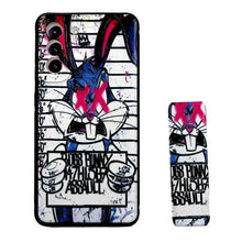 غطاء وحافظة بحزام مطبوع لهاتف Samsung Galaxy S21 FE