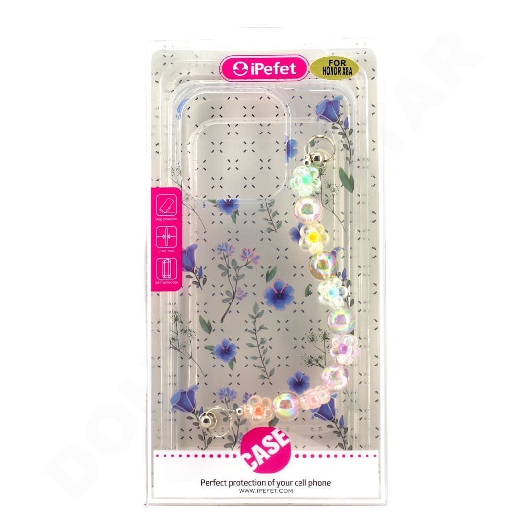 Dohans Mobile Phone Cases Design 2 Honor X8A Fancy Hand Strap Cover & Case