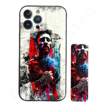 غطاء وحافظة بحزام مطبوع لهاتف iPhone 13 Pro Max