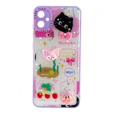Samsung Galaxy A05 Mobimax Cartoon Soft TPU Ledies Cover & Case Dohans