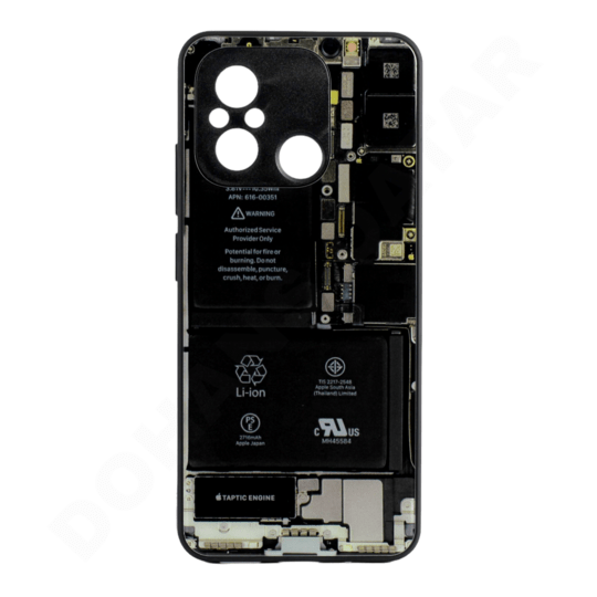 Dohans Mobile Phone Cases Design 2 Xiaomi Redmi 12C Circuit Print Cover & Case