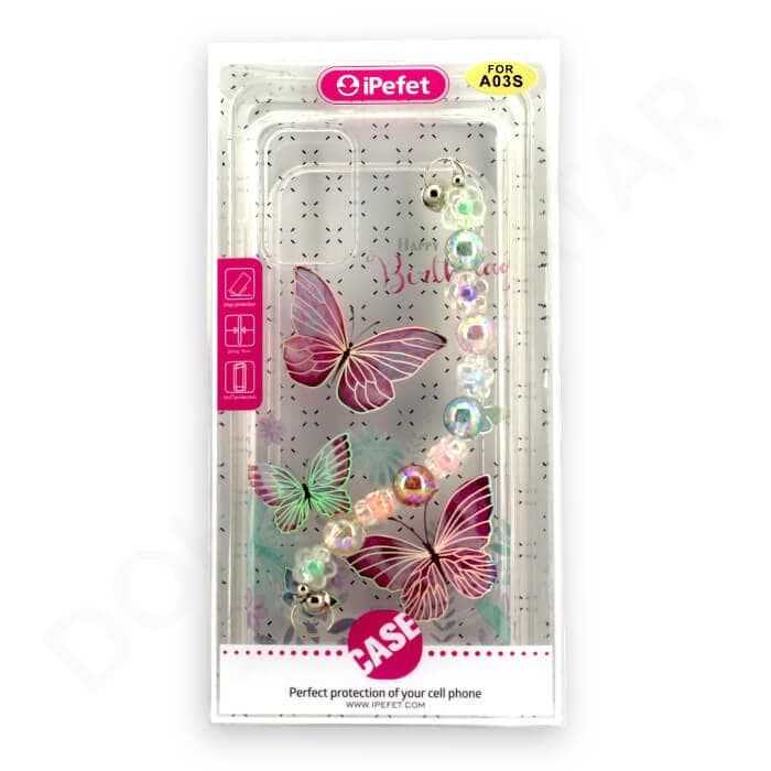 Samsung Galaxy A03S Fancy Hand Strap Cover & Case - Mobile Phone Cases available at Dohans Qatar