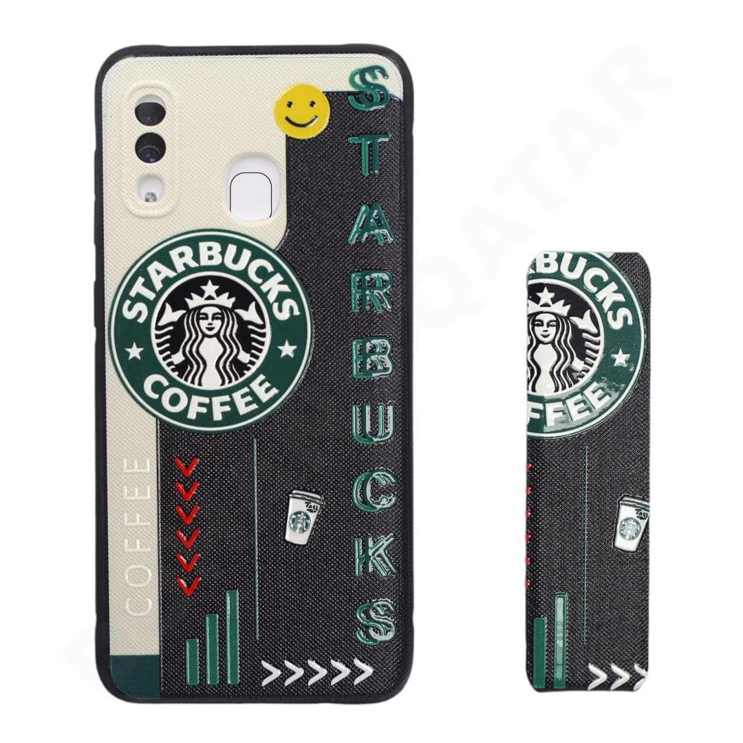 Dohans Mobile Phone Cases Design 3 Samsung Galaxy A20/ A30 Print Strap Cover & Case