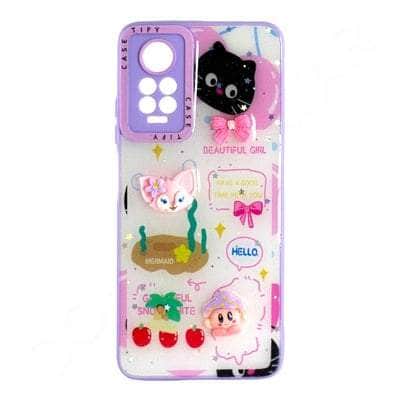 Xiaomi Redmi Note 12 Pro 4G Mobimax Cartoon Soft TPU Ledies Cover & Case Dohans