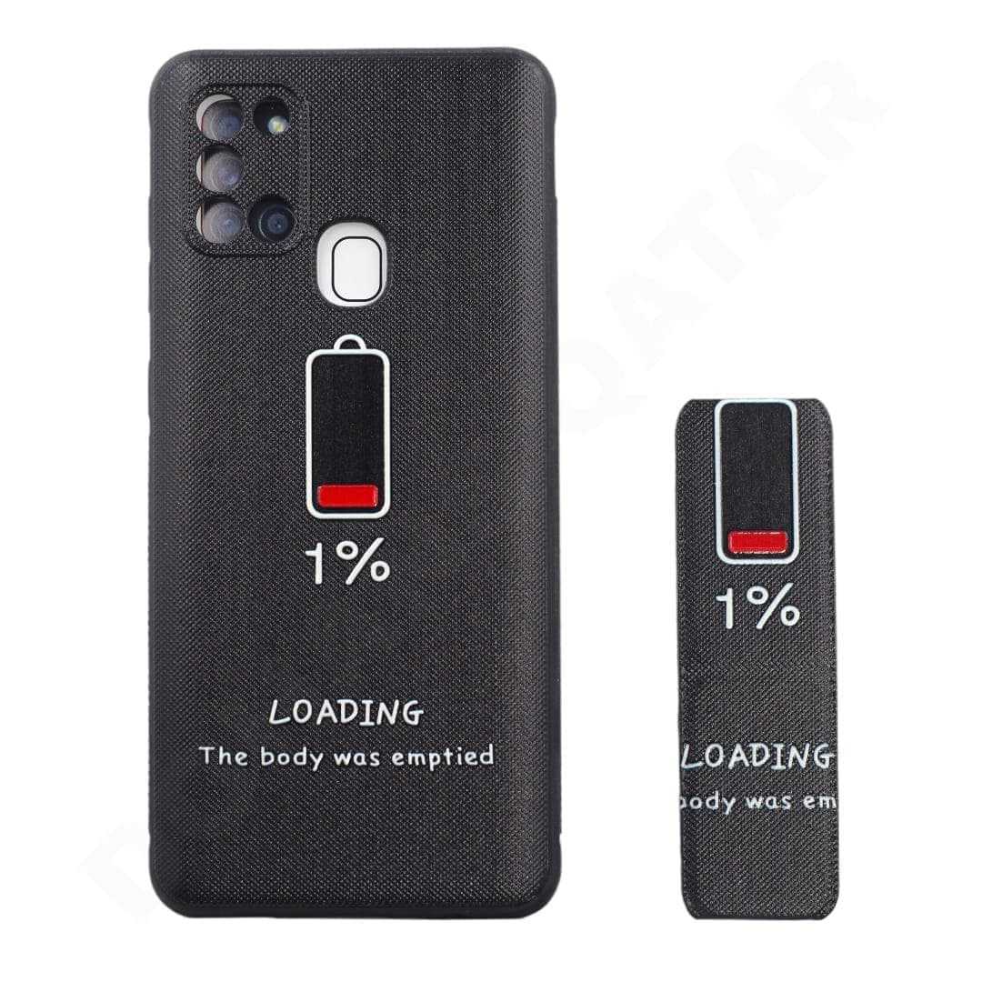 Samsung Galaxy A21S Print Strap Cover & Case - Mobile Phone Cases available at Dohans Qatar