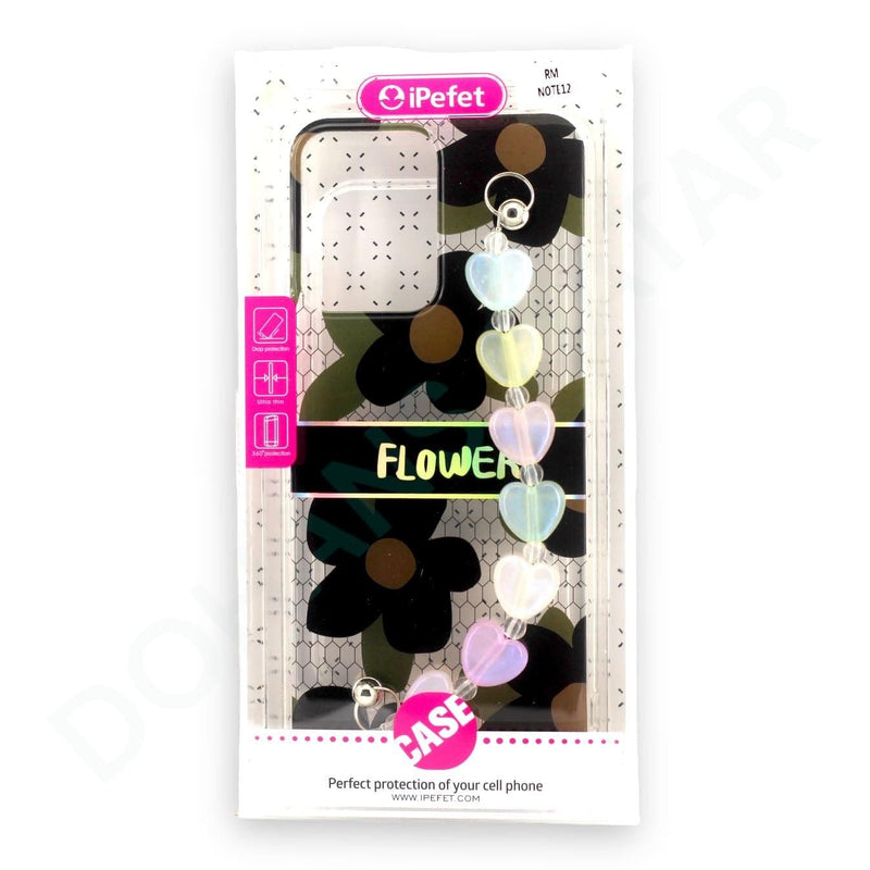 Dohans Mobile Phone Cases Design 8 Xiaomi Redmi Note 12 4G Fancy Hand Strap Cover & Case