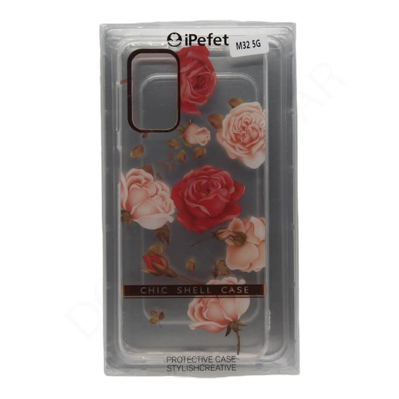 Dohans Mobile Phone Cases Flower 2 Samsung Galaxy M32 5G Flower Transparent Cover & Case