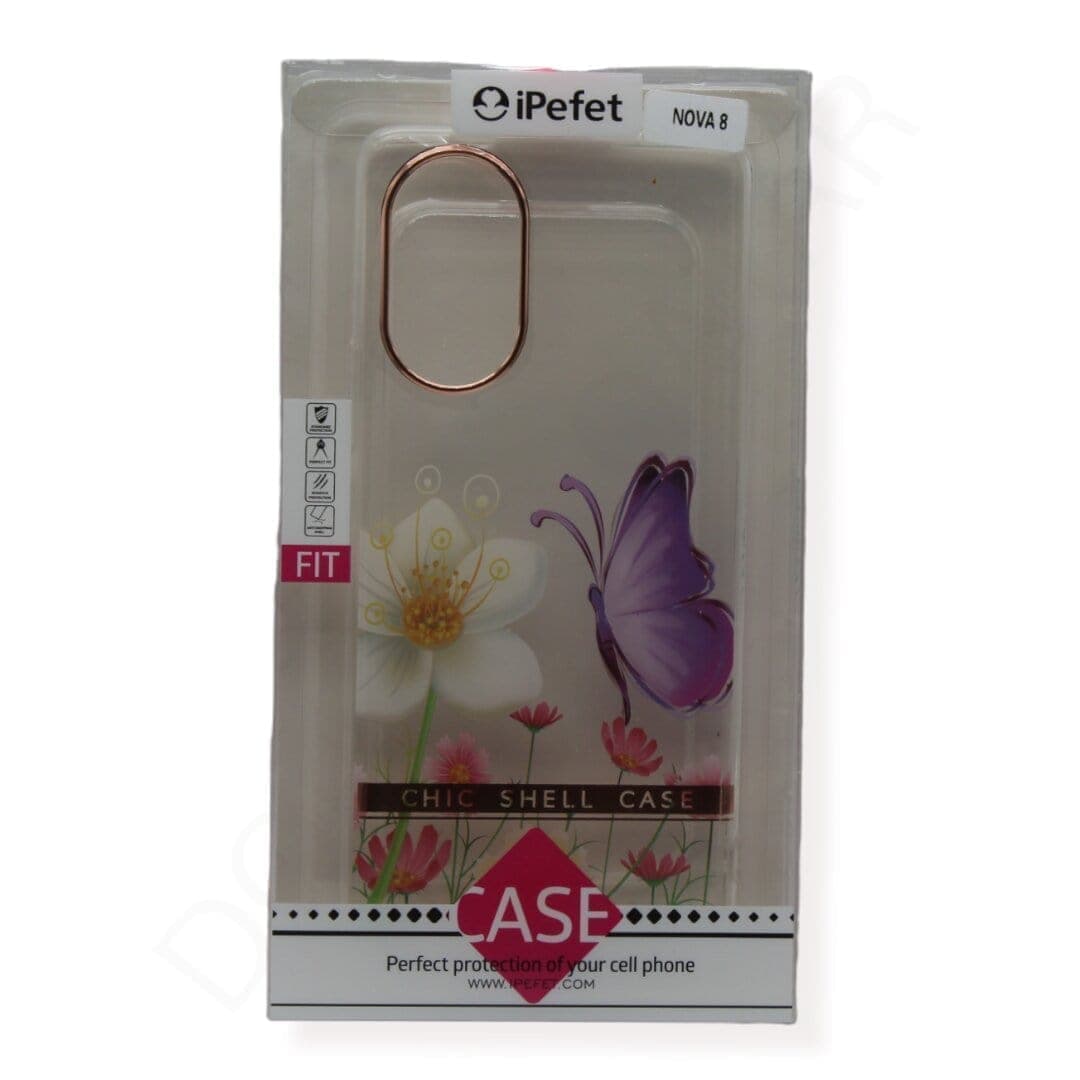 Huawei Nova 8 Flower Transparent Cover Dohans
