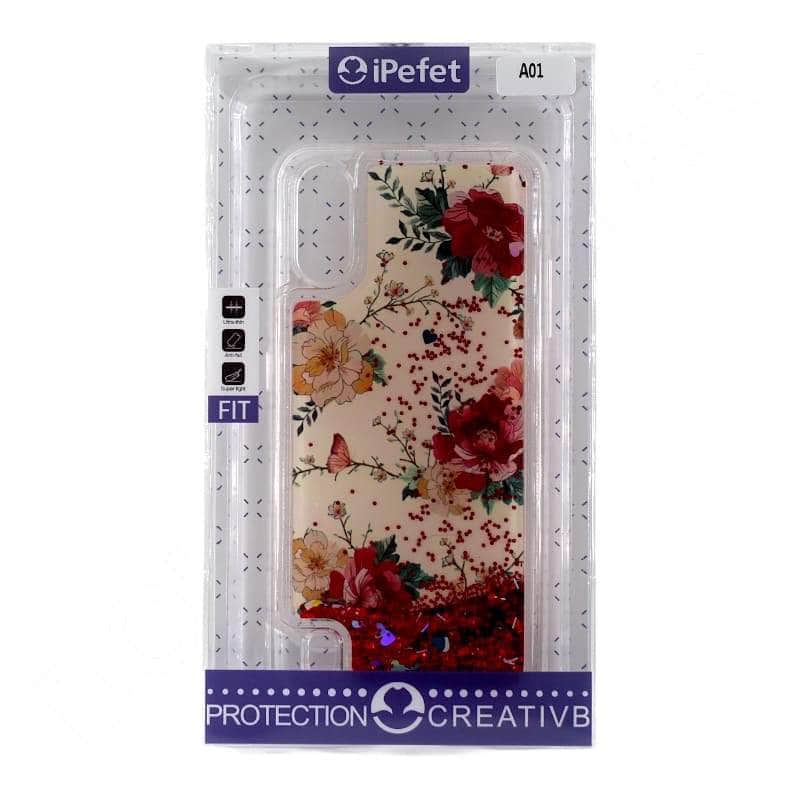 Samsung Galaxy A01 Fancy Glitter Cover & Case Dohans