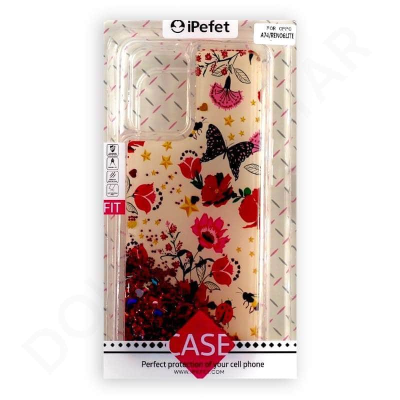Oppo A74/ F19/ Reno6 Lite Glitter Cover & Case Dohans