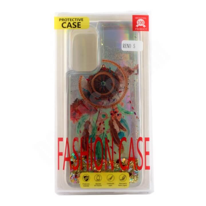 Oppo Reno 5 - Glitter Cover Dohans