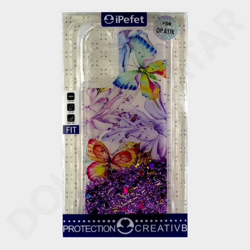 Dohans Mobile Phone Cases Glitter 3 Oppo A17/ A17K Glitter Case & Cover