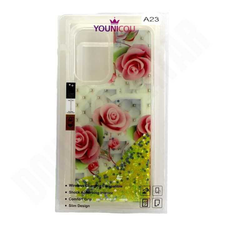Samsung Galaxy A23 4G/5G Fancy Glitter Cover & Case - Mobile Phone Cases available at Dohans Qatar