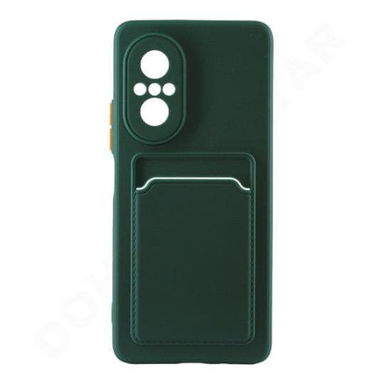 Dohans Mobile Phone Cases Green Huawei Nova 9 SE Silicone Card Holder Cover & Case