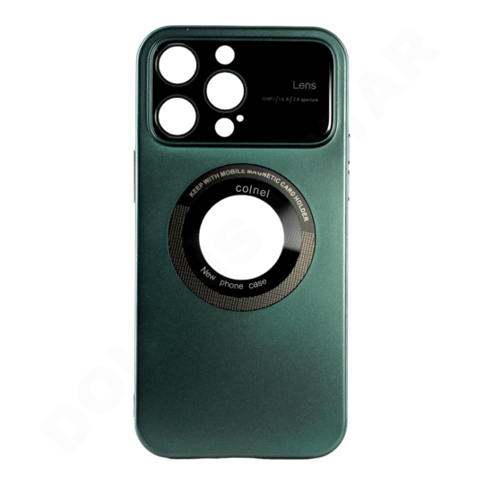Dohans Mobile Phone Cases Green iPhone 12 Pro Max Colnel Lens Cover & Case