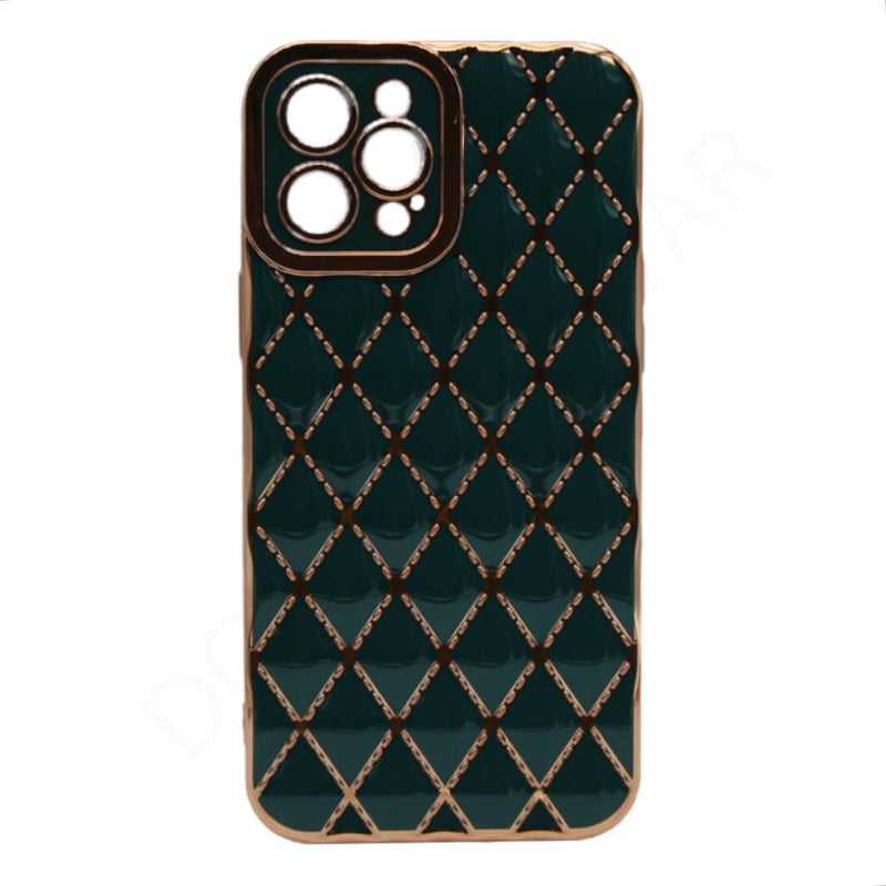 Dohans Mobile Phone Cases Green iPhone 13 Pro Golden Line Cover & Cases