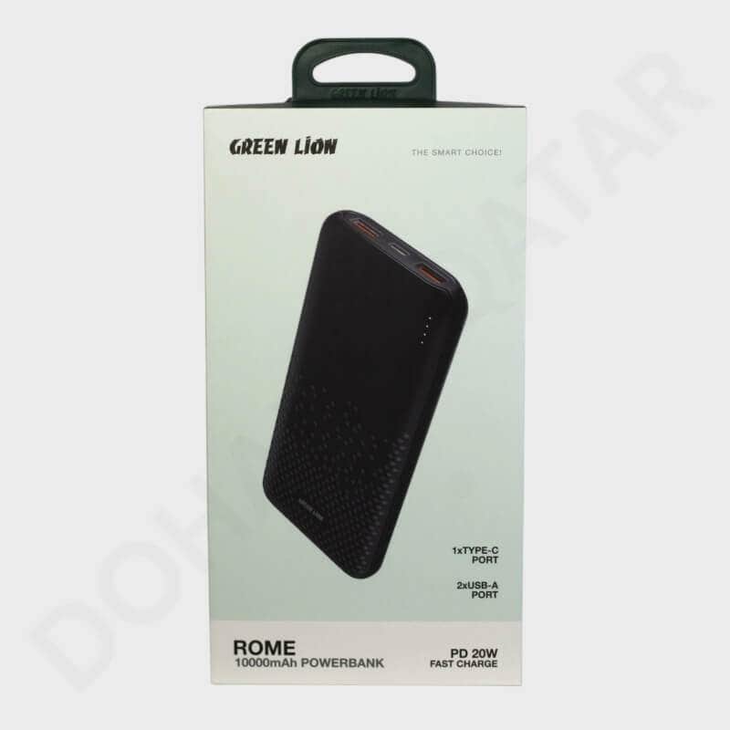 Dohans Mobile Phone Cases Green Lion Rome 10000 mAh PD Power Bank