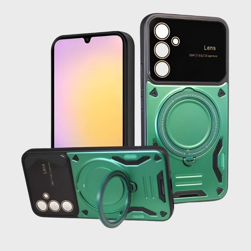 Dohans Mobile Phone Cases Green Samsung Galaxy S23 FE Lens Protective Hard Ring Cover & Case