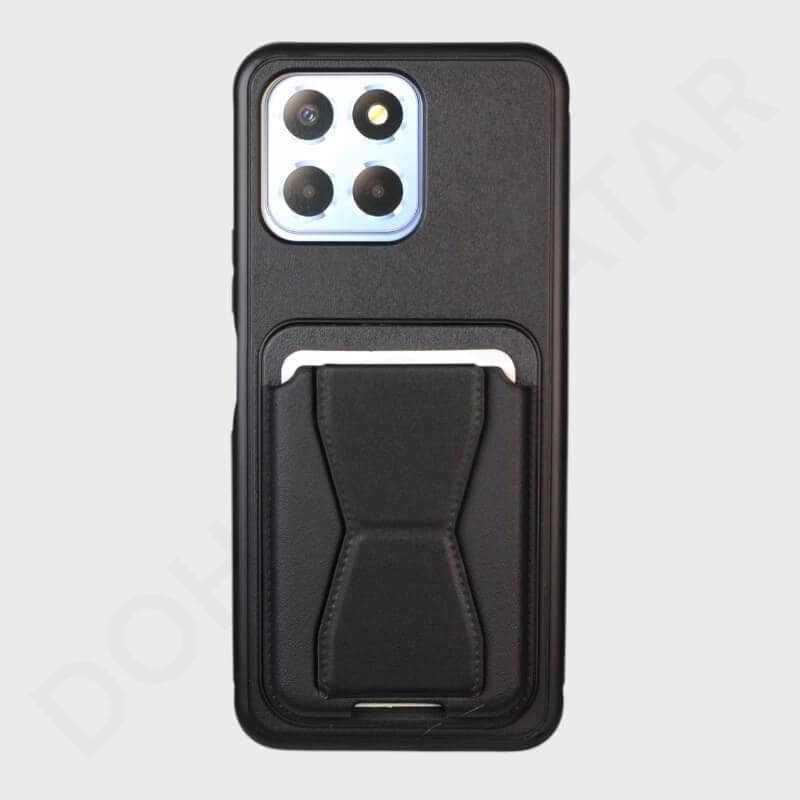 Honor X6/ X8 5G Card Holder Magnetic Cover & Case - Mobile Phone Cases available at Dohans Qatar