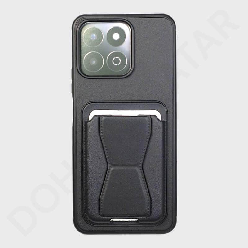 Honor X6C Card Holder Magnetic Cover & Case - Mobile Phone Cases available at Dohans Qatar