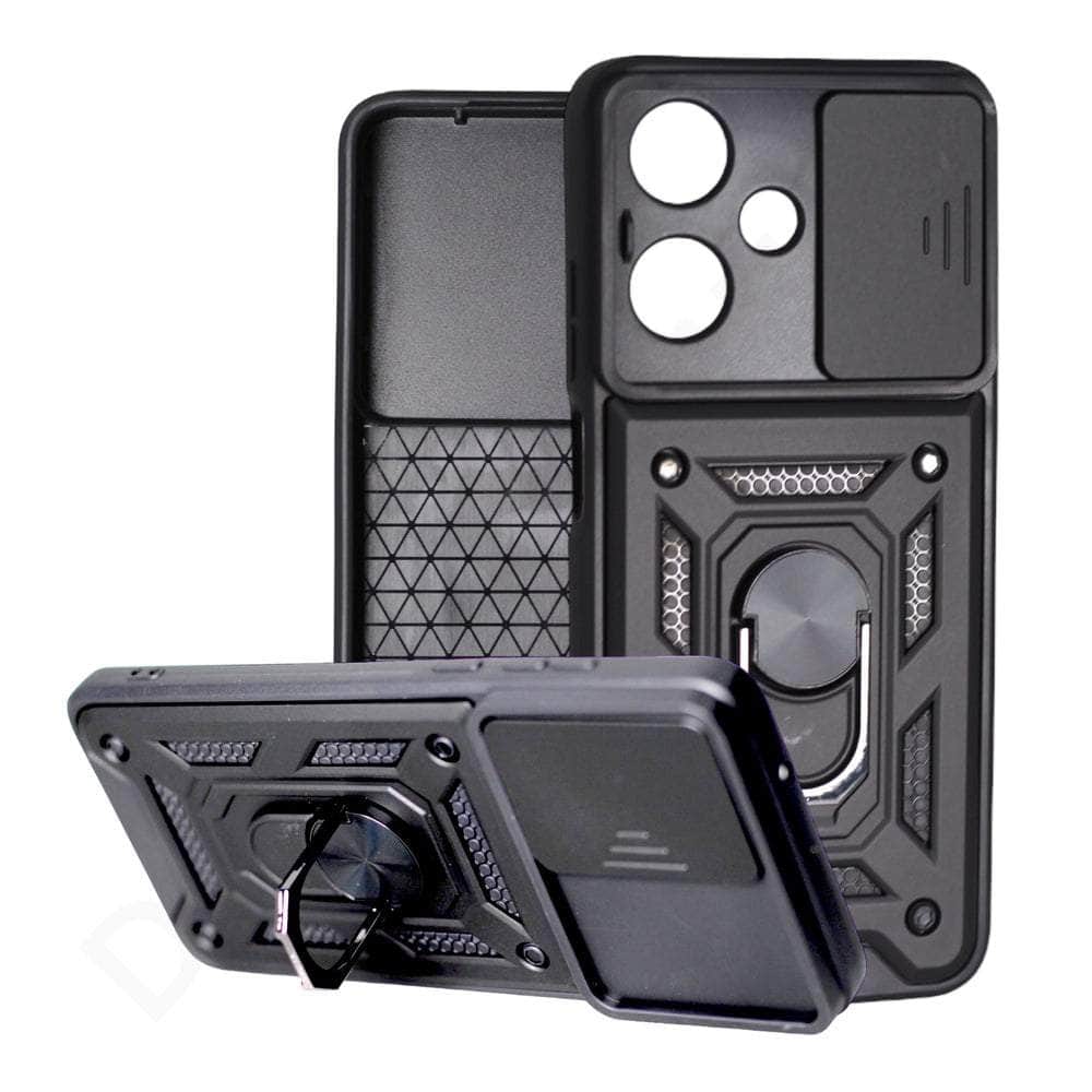 Infinix Hot 30 Play Camera Protection Magnetic Ring Cover & Case Dohans