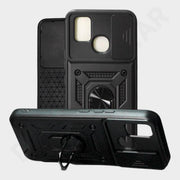 Infinix Smart 5 Camera Protective Magnetic Ring Cover & Case - Mobile Phone Cases available at Dohans Qatar