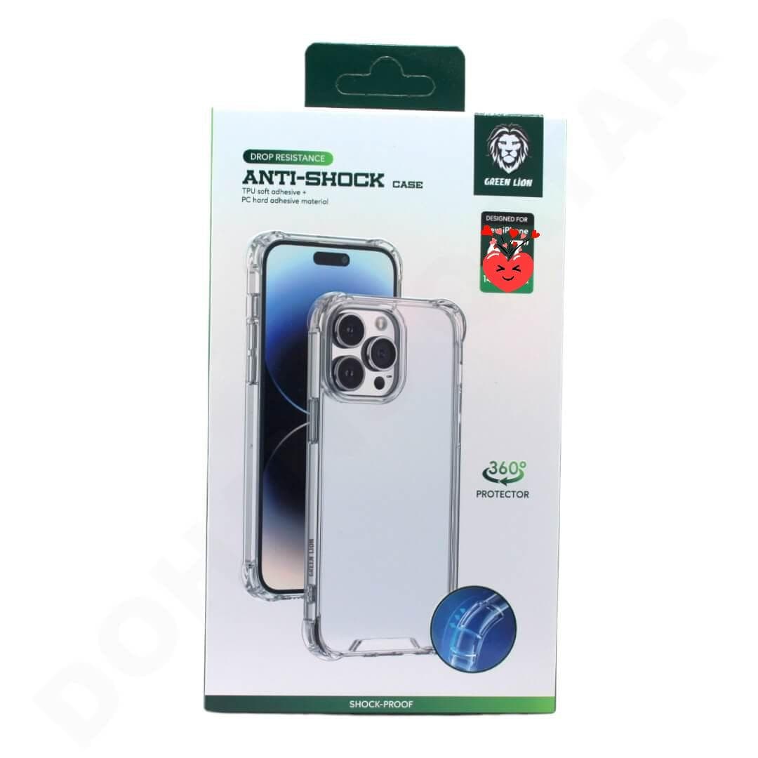 Dohans Mobile Phone Cases iPhone 13 Pro Green Anti-Shock Transparent Case & Cover