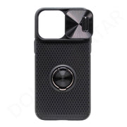 iPhone 13 Pro Push Lens Protector Ring Case & Cover - Mobile Phone Cases available at Dohans Qatar